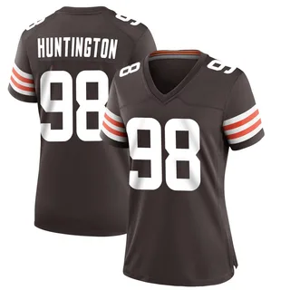 Adin Huntington Cleveland Browns Women's Game Team Color Nike Jersey - Brown