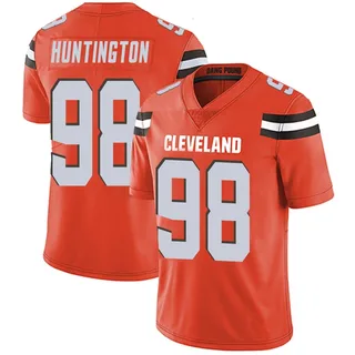 Adin Huntington Cleveland Browns Youth Limited Alternate Vapor Untouchable Nike Jersey - Orange