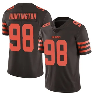 Adin Huntington Cleveland Browns Youth Limited Color Rush Nike Jersey - Brown