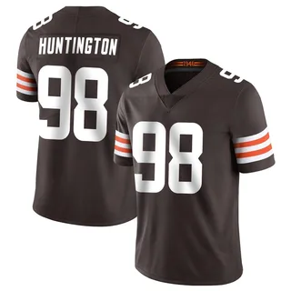 Adin Huntington Cleveland Browns Youth Limited Team Color Vapor Untouchable Nike Jersey - Brown