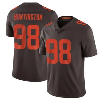 Adin Huntington Cleveland Browns Youth Limited Vapor Alternate Nike Jersey - Brown