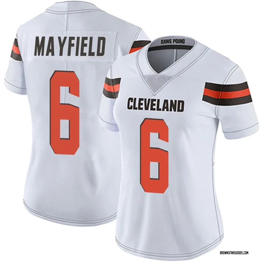 white baker mayfield jersey