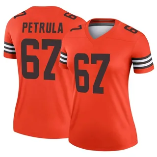 Ben Petrula Cleveland Browns Women's Legend Inverted Nike Jersey - Orange