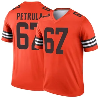 Ben Petrula Cleveland Browns Youth Legend Inverted Nike Jersey - Orange