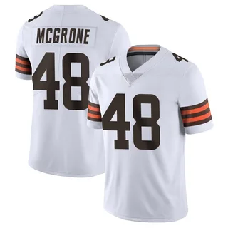 Cameron McGrone Cleveland Browns Men's Limited Vapor Untouchable Nike Jersey - White