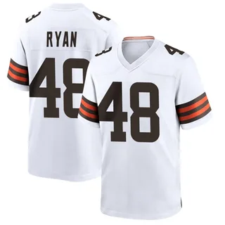 Carsen Ryan Cleveland Browns Men's Game Nike Jersey - White