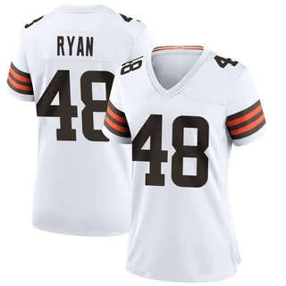 Carsen Ryan Cleveland Browns Women's Game Nike Jersey - White