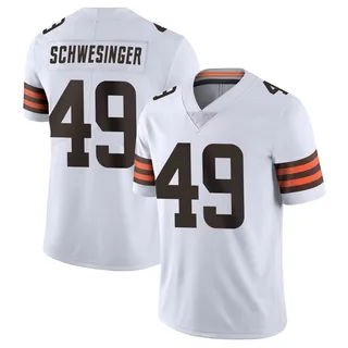 Carson Schwesinger Cleveland Browns Youth Limited Vapor Untouchable Nike Jersey - White