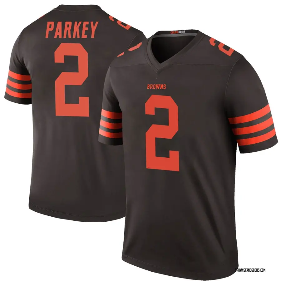 Cody Parkey Cleveland Browns Men's Color Rush Legend Jersey - Brown