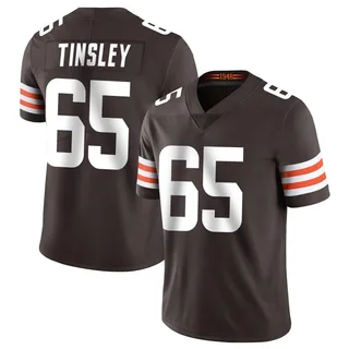 Dartanyan Tinsley Cleveland Browns Men's Limited Team Color Vapor Untouchable Nike Jersey - Brown