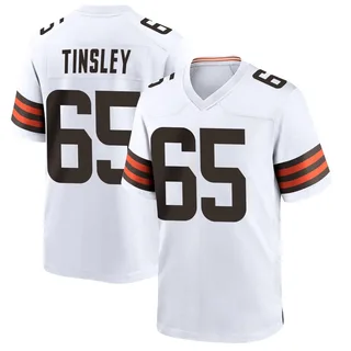 Dartanyan Tinsley Cleveland Browns Youth Game Nike Jersey - White