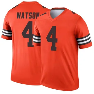Deshaun Watson Cleveland Browns Men's Legend Inverted Nike Jersey - Orange