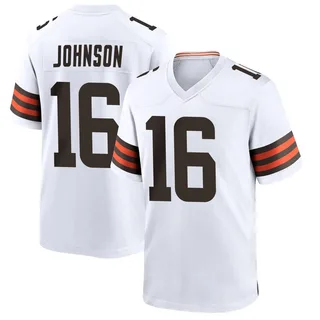 Diontae Johnson Cleveland Browns Men's Game Nike Jersey - White