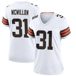Donovan McMillon Cleveland Browns Women's Game Nike Jersey - White