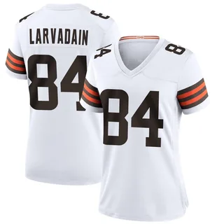 Gage Larvadain Cleveland Browns Women's Game Nike Jersey - White