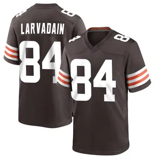 Gage Larvadain Cleveland Browns Youth Game Team Color Nike Jersey - Brown