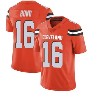 Isaiah Bond Cleveland Browns Men's Limited Alternate Vapor Untouchable Nike Jersey - Orange