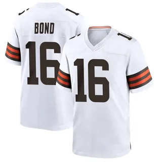 Isaiah Bond Cleveland Browns Youth Game Nike Jersey - White