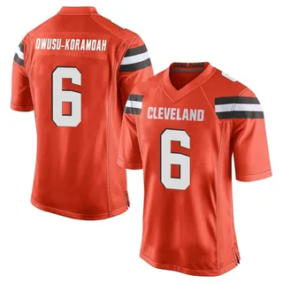 Jeremiah Owusu-Koramoah Cleveland Browns Youth Game Alternate Nike Jersey - Orange