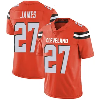 LaMareon James Cleveland Browns Youth Limited Alternate Vapor Untouchable Nike Jersey - Orange
