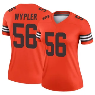 Luke Wypler Cleveland Browns Women's Legend Inverted Nike Jersey - Orange