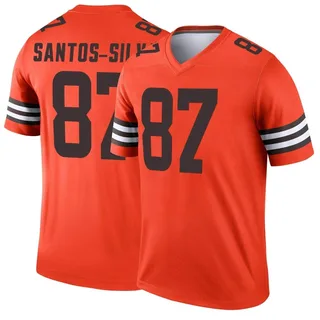 Marcus Santos-Silva Cleveland Browns Youth Legend Inverted Nike Jersey - Orange