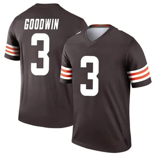 Marquise Goodwin Cleveland Browns Men's Legend Nike Jersey - Brown