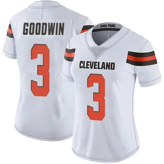 Marquise Goodwin Cleveland Browns Women's Limited Vapor Untouchable Nike Jersey - White