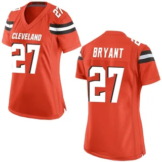 Myles Bryant Cleveland Browns Women's Game Alternate Nike Jersey - Orange
