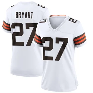 Myles Bryant Cleveland Browns Women's Game Nike Jersey - White