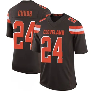 nick chubb jersey orange