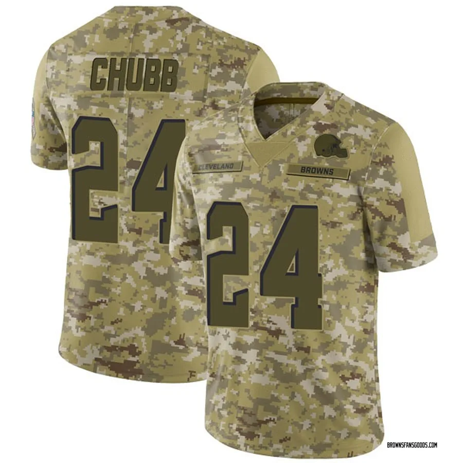 nick chubb cleveland browns jersey