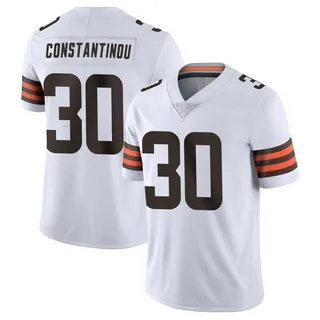 Nik Constantinou Cleveland Browns Youth Limited Vapor Untouchable Nike Jersey - White