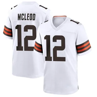 Rodney McLeod Jr. Cleveland Browns Men's Game Nike Jersey - White