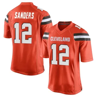 Shedeur Sanders Cleveland Browns Men's Game Alternate Nike Jersey - Orange