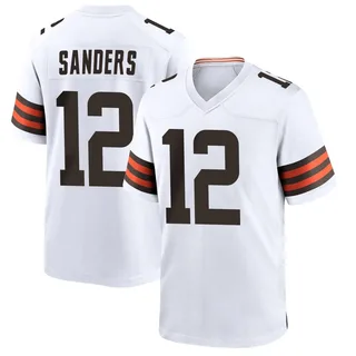 Shedeur Sanders Cleveland Browns Men's Game Nike Jersey - White