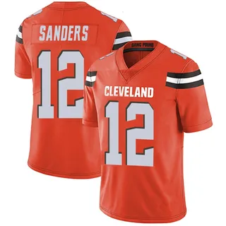 Shedeur Sanders Cleveland Browns Men's Limited Alternate Vapor Untouchable Nike Jersey - Orange