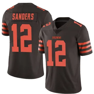 Shedeur Sanders Cleveland Browns Men's Limited Color Rush Nike Jersey - Brown