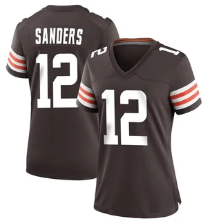 Shedeur Sanders Cleveland Browns Women's Game Team Color Nike Jersey - Brown