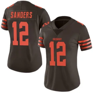 Shedeur Sanders Cleveland Browns Women's Limited Color Rush Nike Jersey - Brown