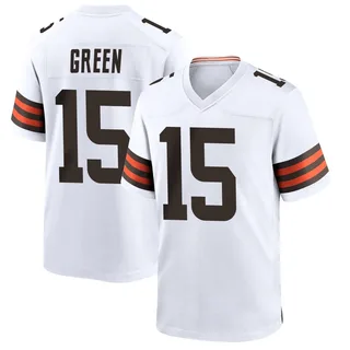 Taylen Green Cleveland Browns Men's Game Nike Jersey - White