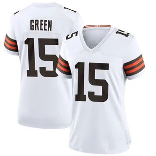 Taylen Green Cleveland Browns Women's Game Nike Jersey - White